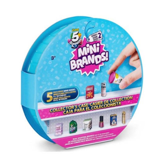 Cutie de colecție Zuru 5 Surprise Mini Brands, Seria 2, 5 miniaturi incluse, 3+ ani